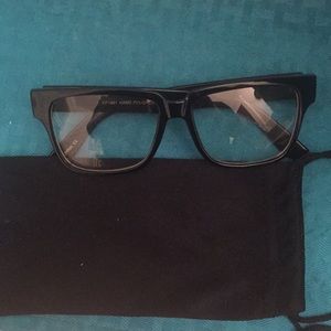 Black (nerd glasses) non prescription